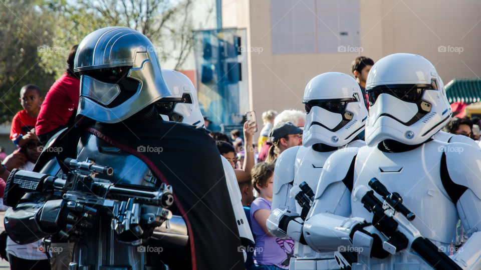 Storm troopers on the march. 
