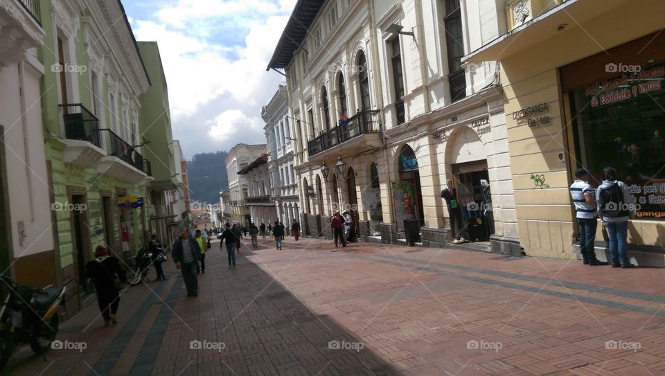 calle del centro histórico