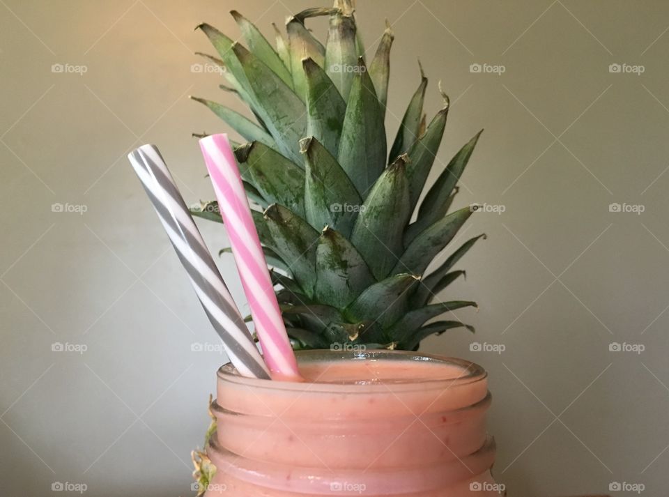 Fresh fruit smoothie!