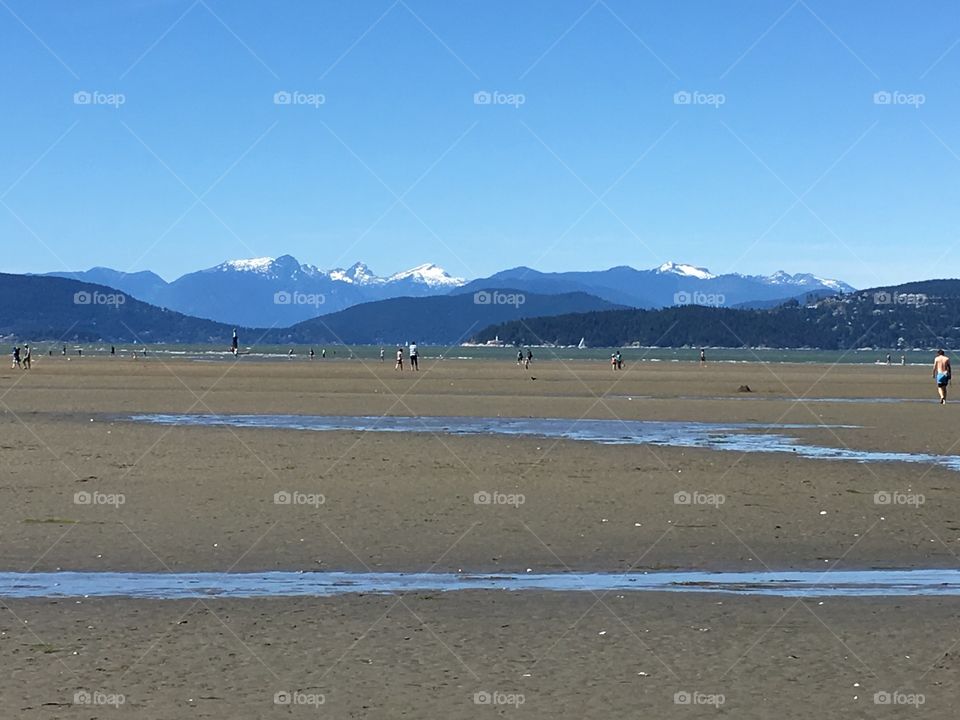 Low tide on Spanish Banks, Vancouver