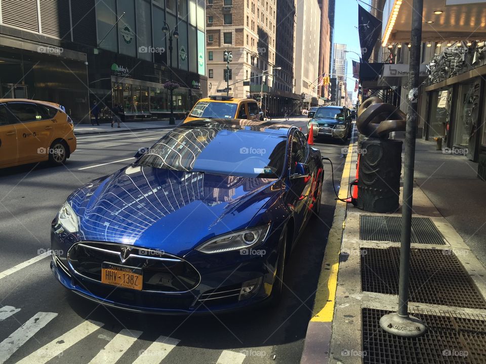 Tesla fueling up NYC
