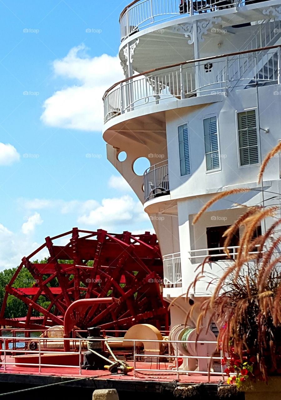 Old Historic Riverboat