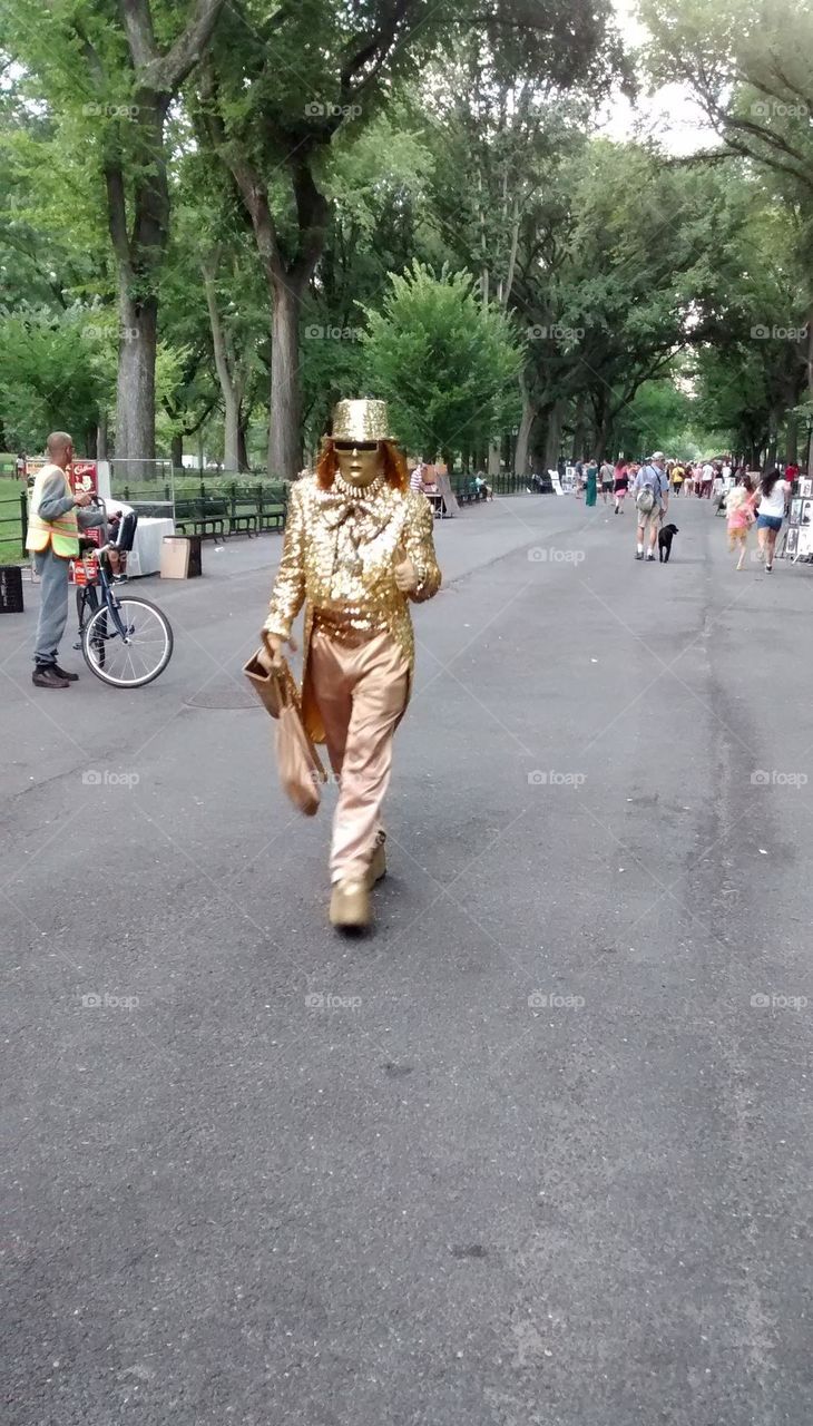 Crazy Funky Outfits NYC Central Park