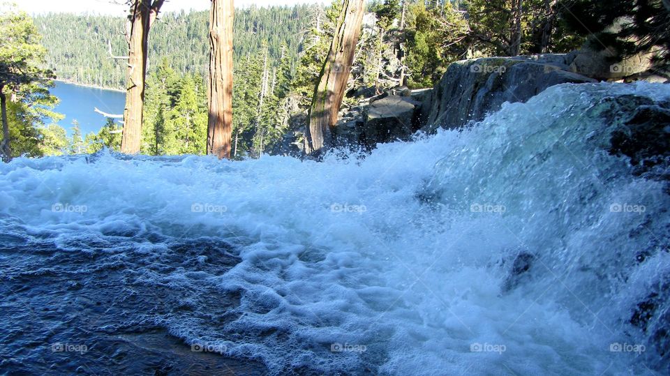 Rushing waters