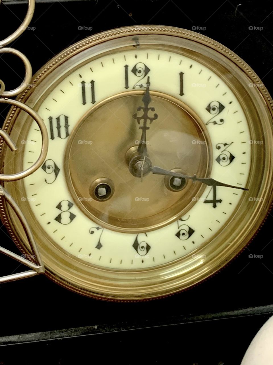 Antique clock face 