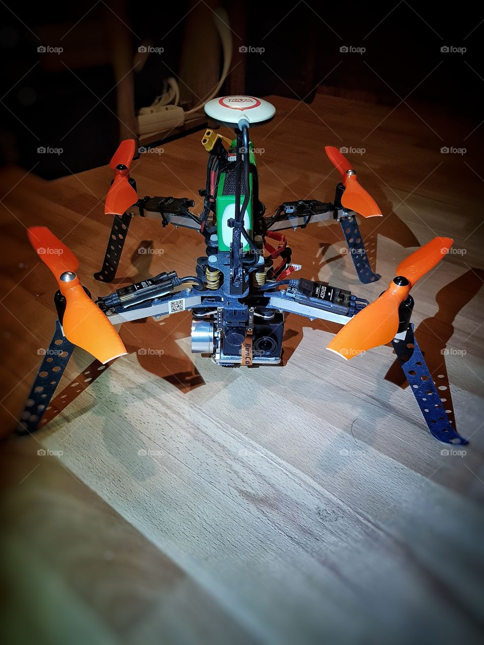 ready to go with my selfmade drone 🤓