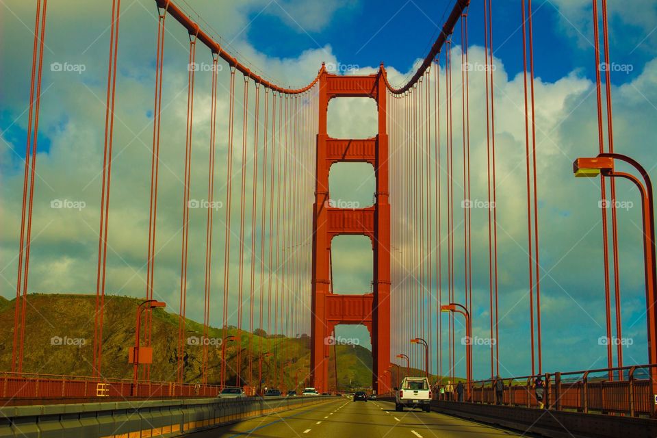 Golden Gate Bridge in San Francisco California 