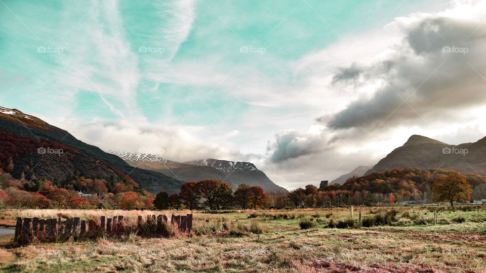 Snowdonia during autumn