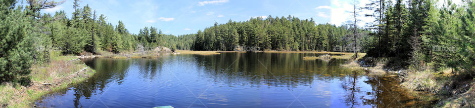 A lake just north of Sudbury.  