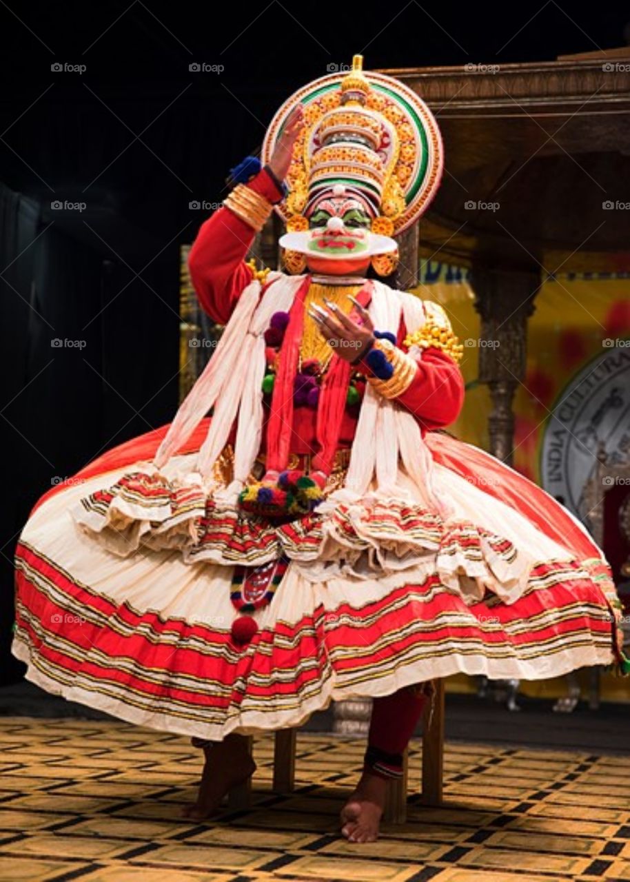 Kathakali classical dance in Kerala