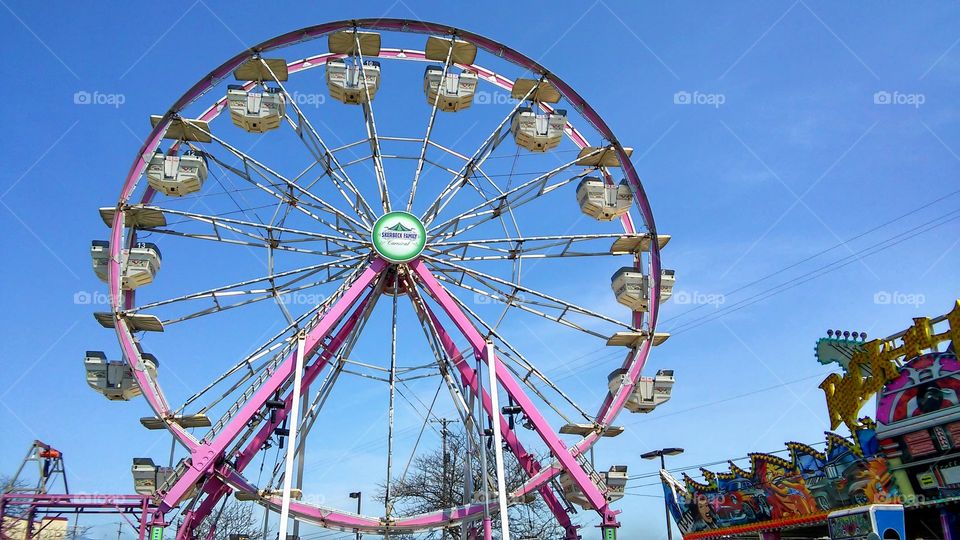 Entertainment, Carousel, Carnival, Fairground, Ferris Wheel