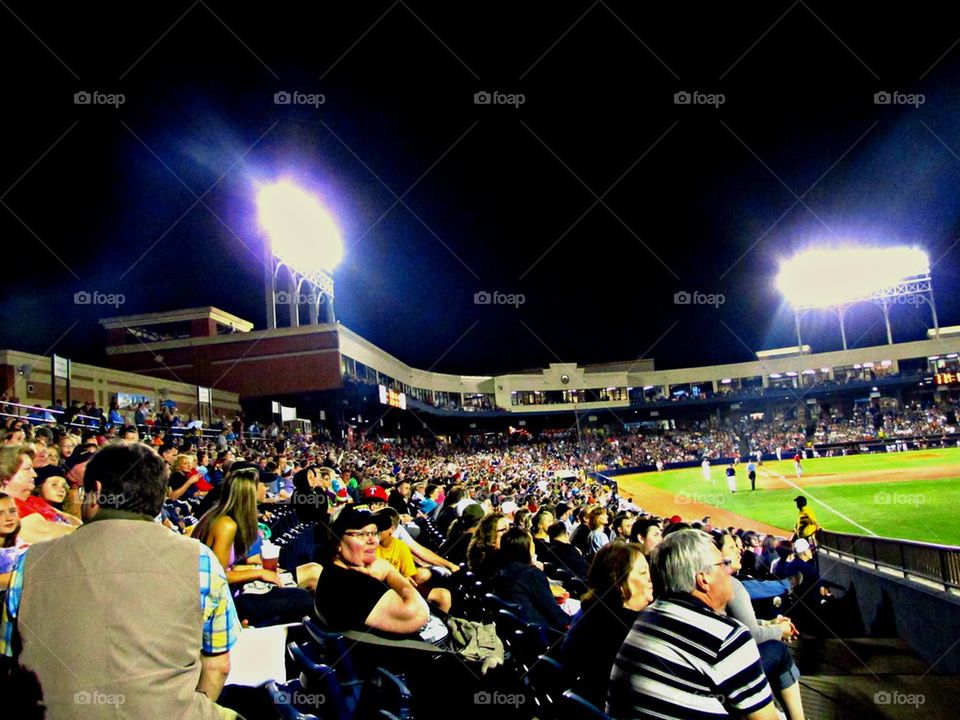 Sell Out at Canal Park in Akron, Ohio