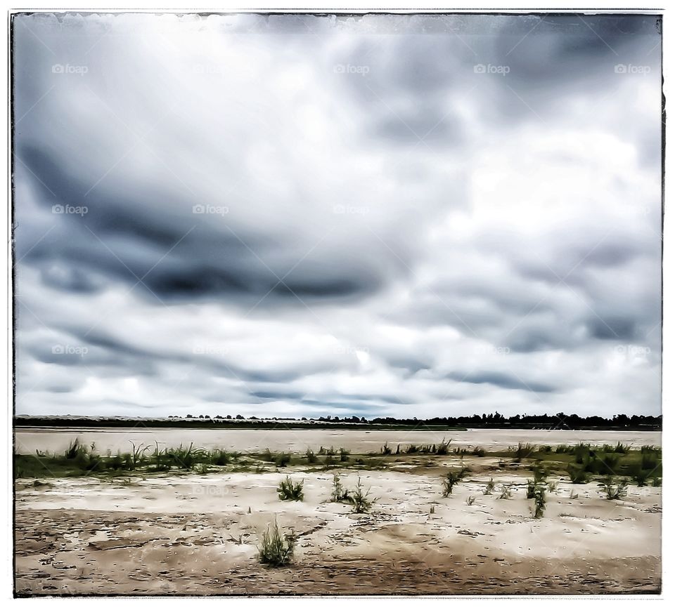 Best Indian River with cloud sand and grass seen it