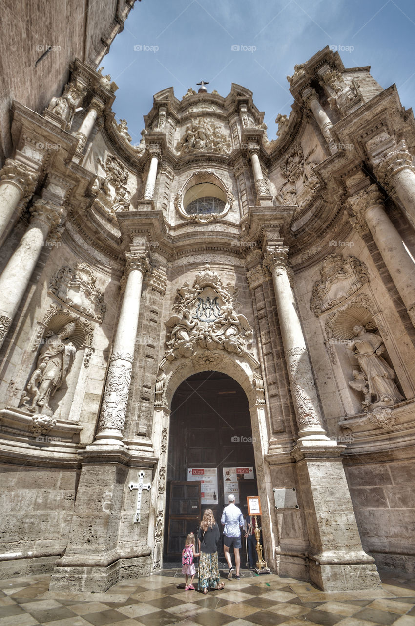 Puerta de los Hierros, Catedral de Valencia (Valencia - Spain)
