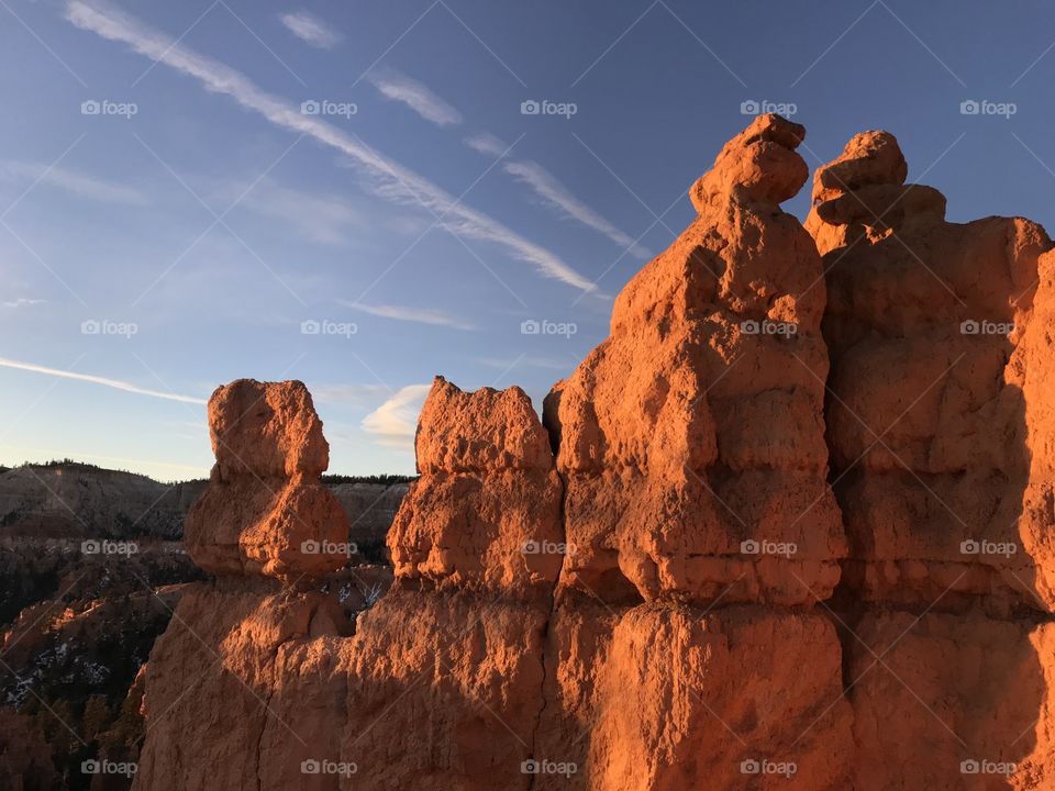 Sunrise at bryce canyon