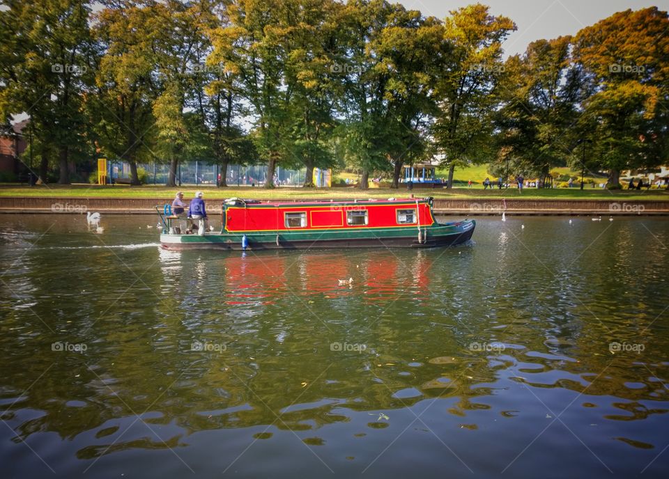 Evesham. Barge