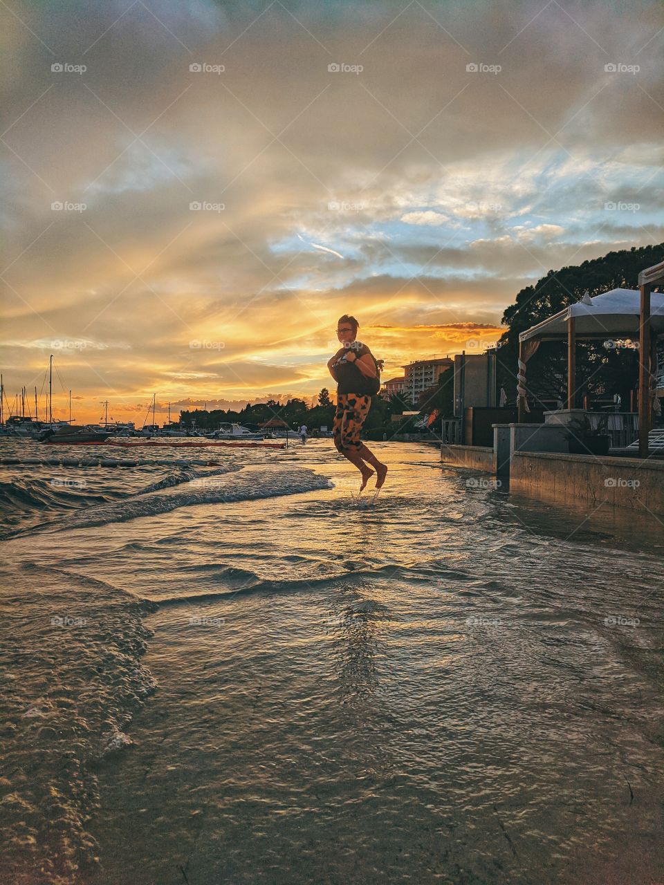 Have fun jumping on the waves and spending time at sea