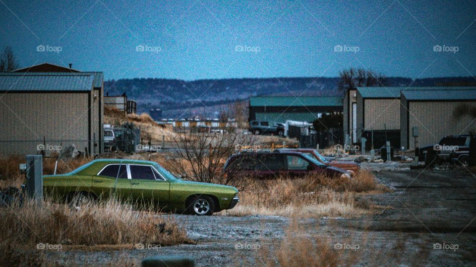 Montana landscape In it’s typical state.