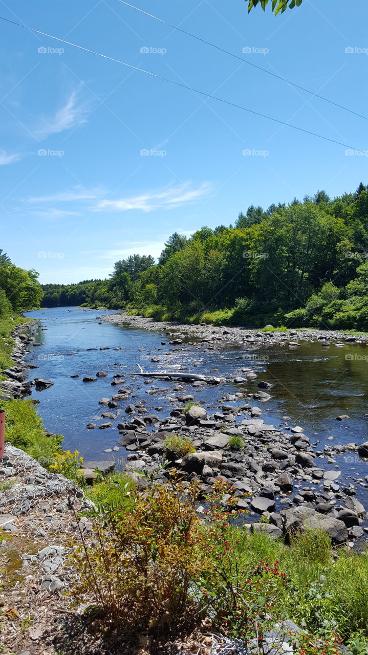 Piscataquis River, Dover Foxcroft, Maine
