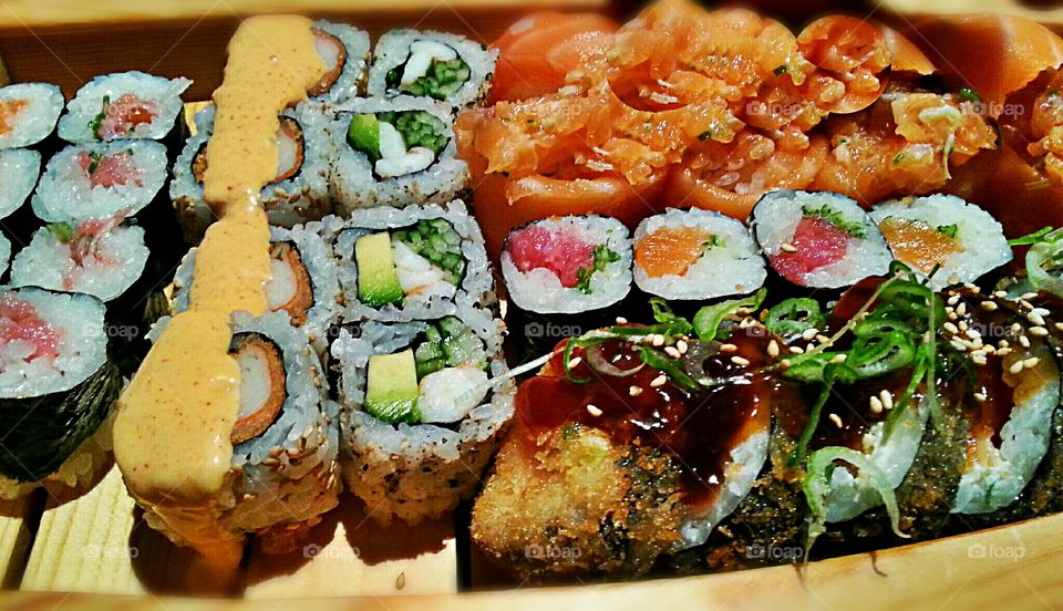 Healthy sushi