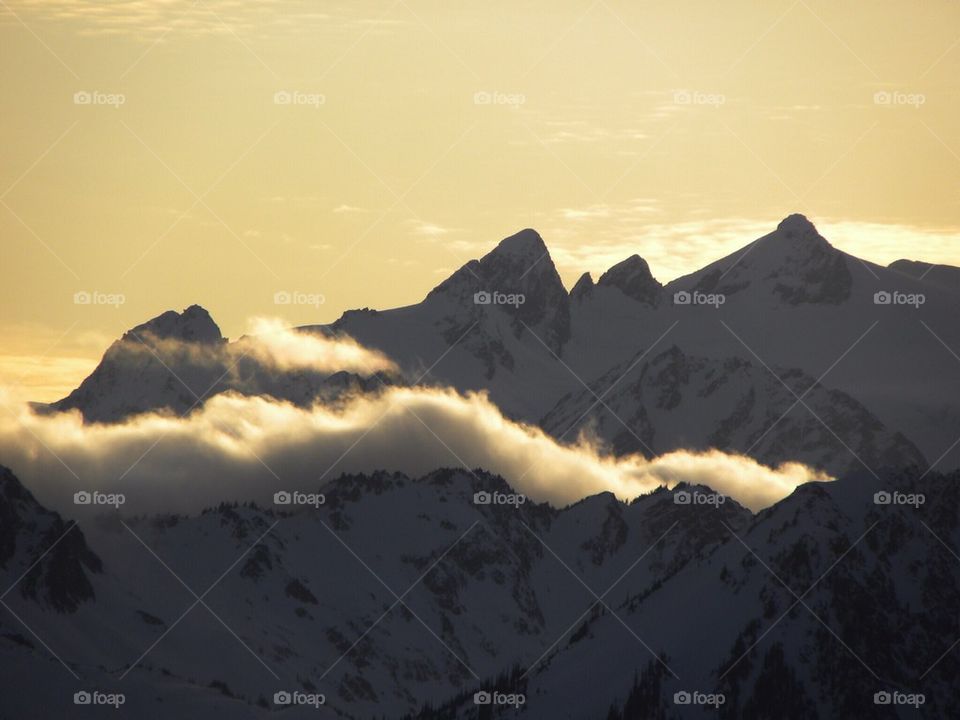 Cloudy Mountains