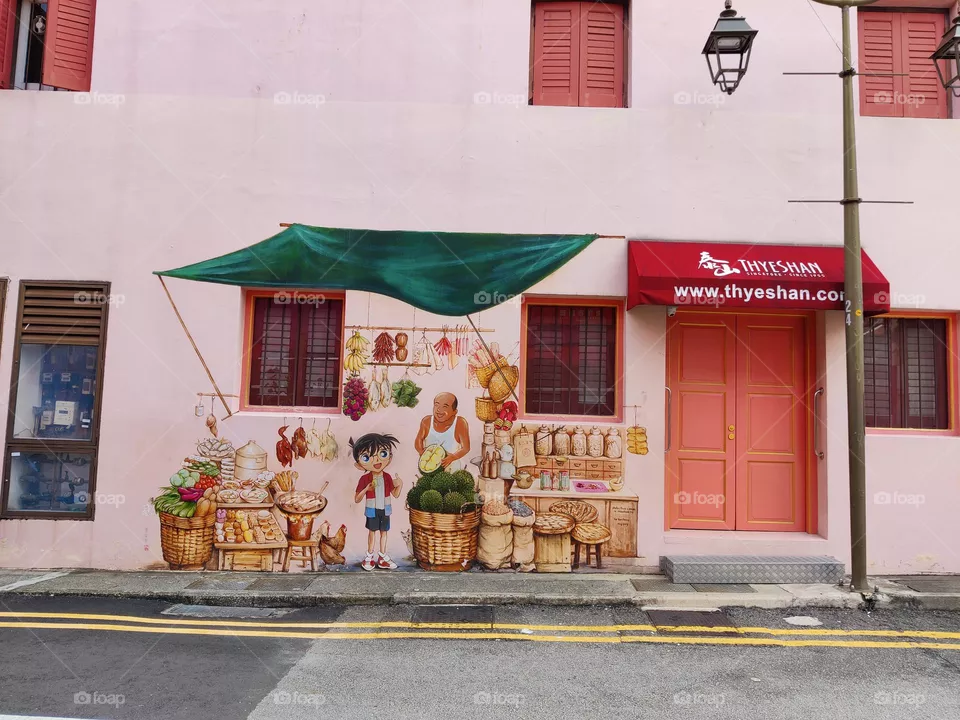 Street art in Singapore