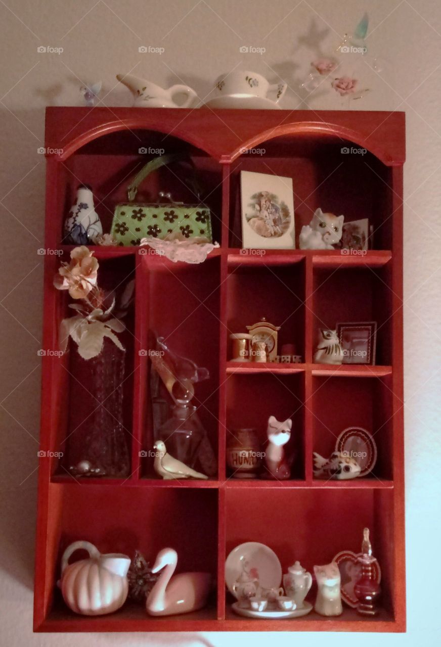 Trinkets in a Curio