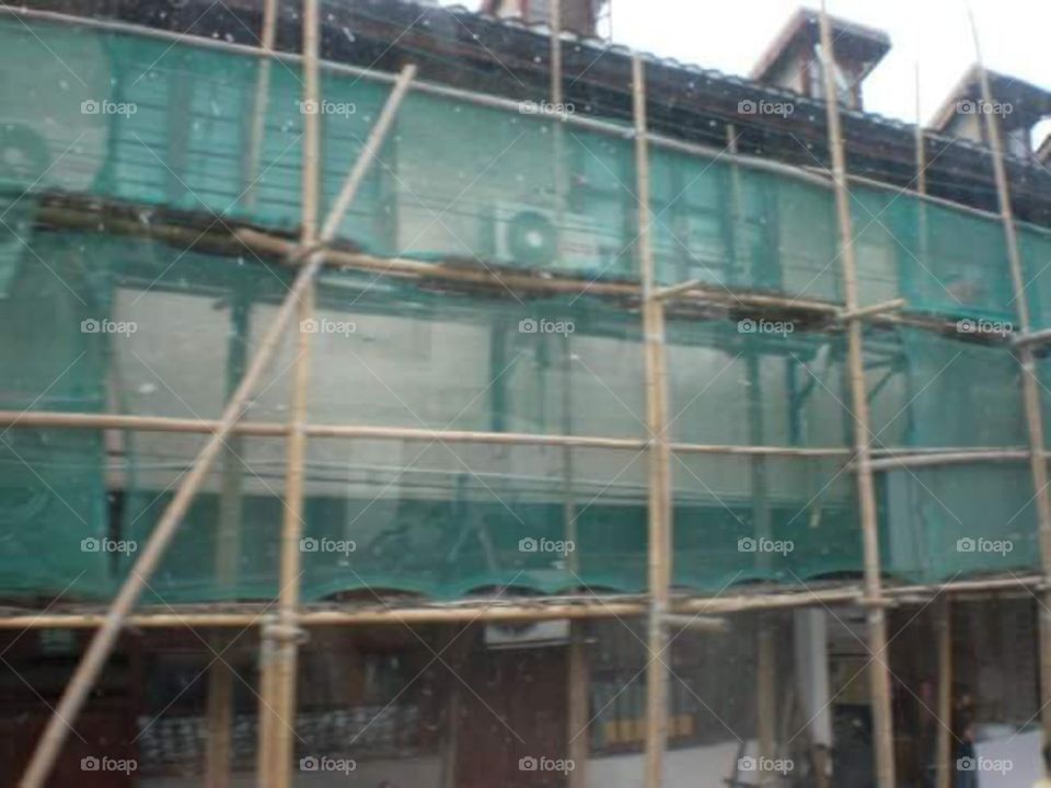 China bamboo scaffolding