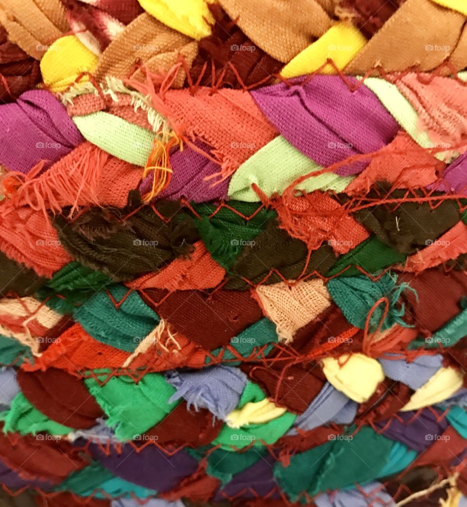 Colorful Braided Cloth