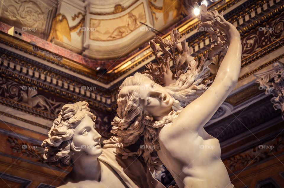 Apolo y Dafne - Bernini, Galeria Borghese (Roma - Italy)