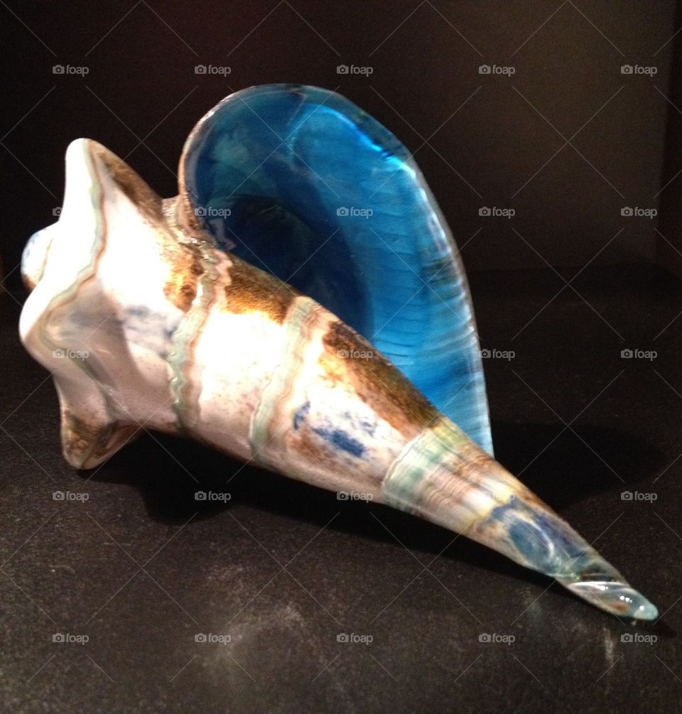 Glass Seashell