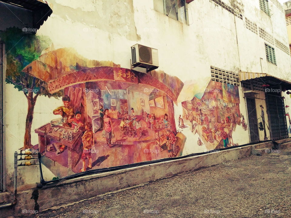 Painting, Graffiti, Art, Street, People