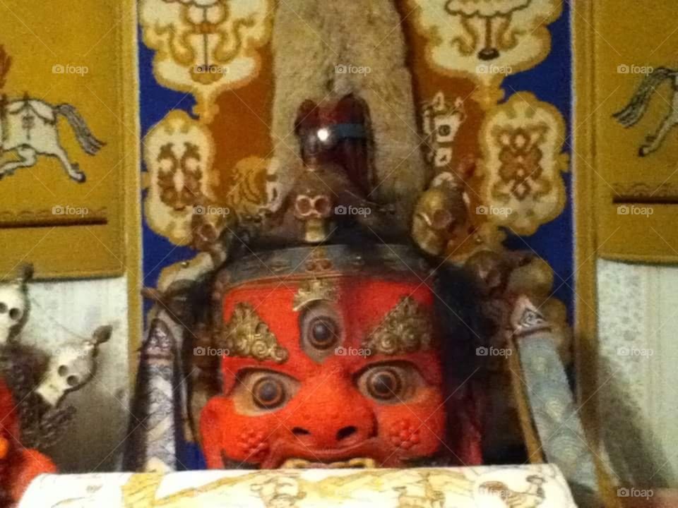 Buddha masks 