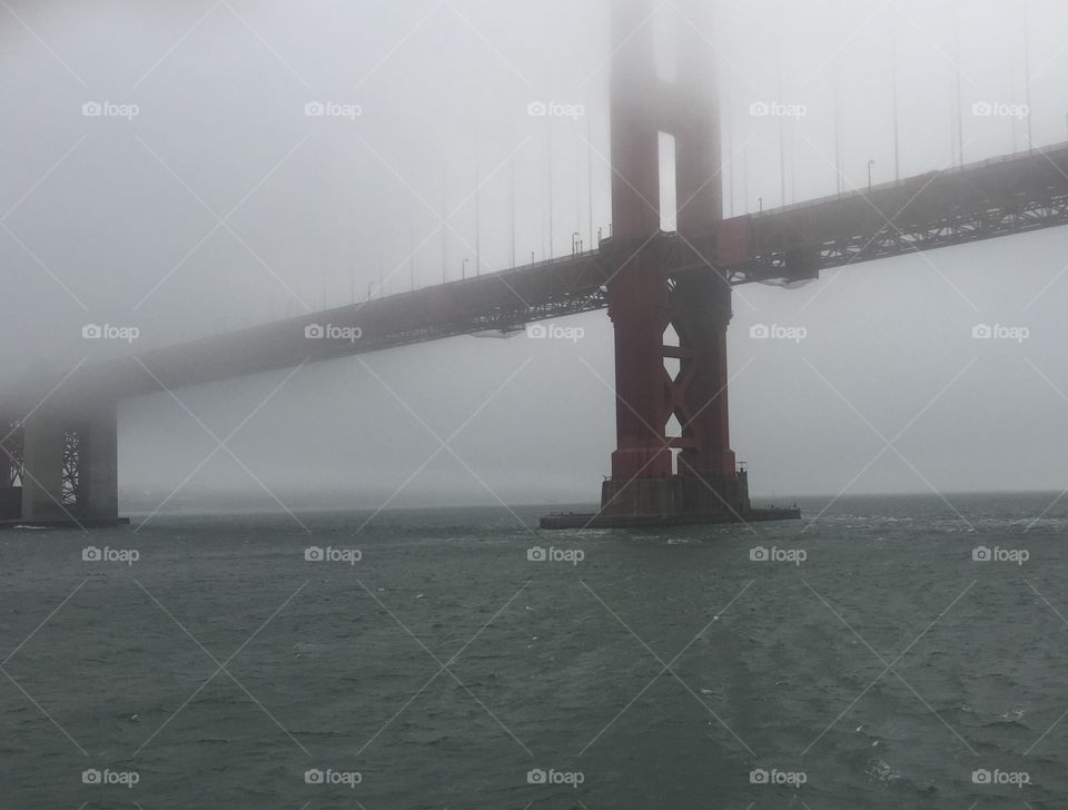 Golden Gate by boat