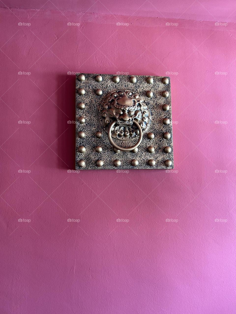 Ancient Door knockerbrass Loon head retro Door Handle