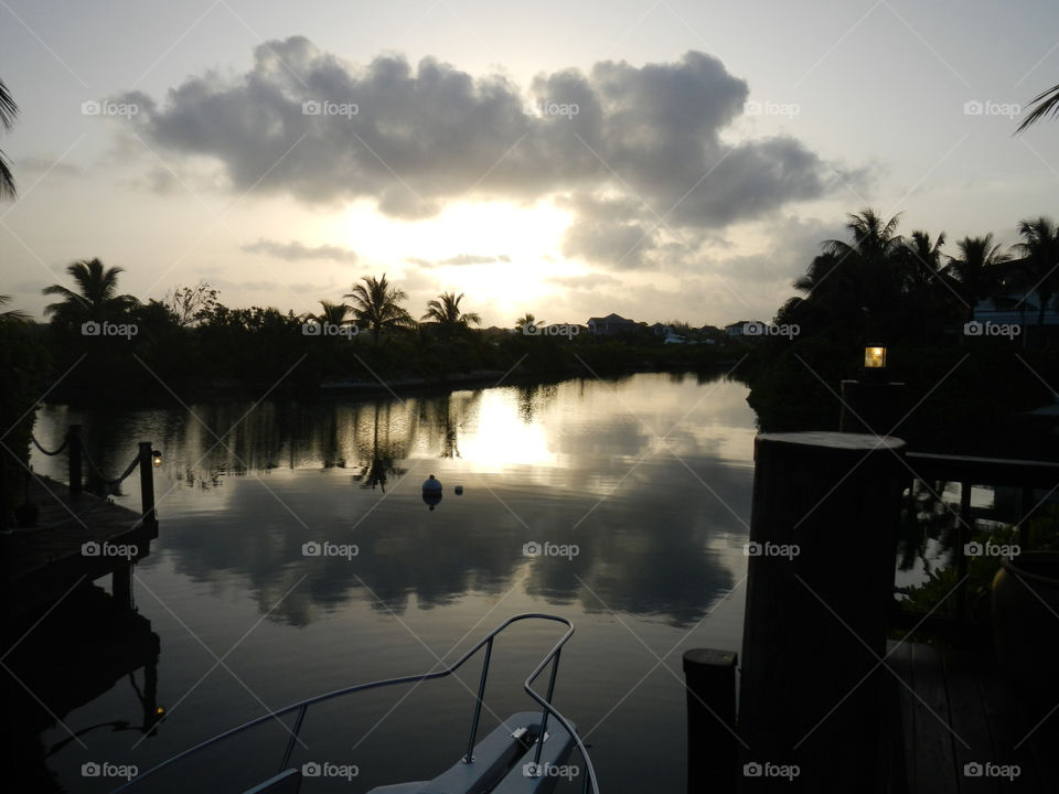 nassau ocean sunrise bahamas by dakarai27