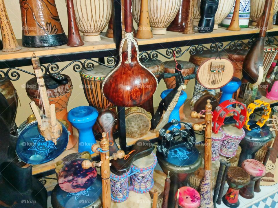 Instruments of the percussion