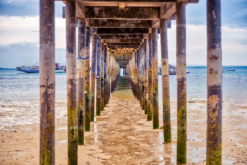 Under the boardwalk 