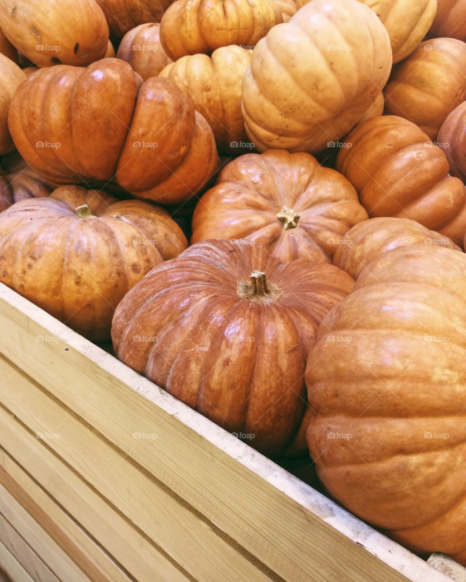 Stack of pumpkins