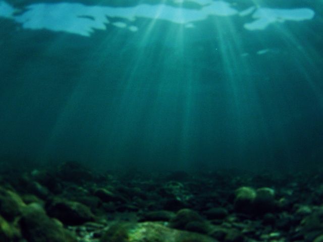 underwater
