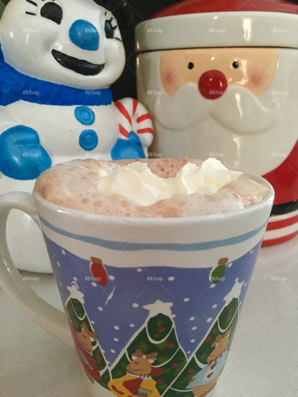 Cozy hot chocolate