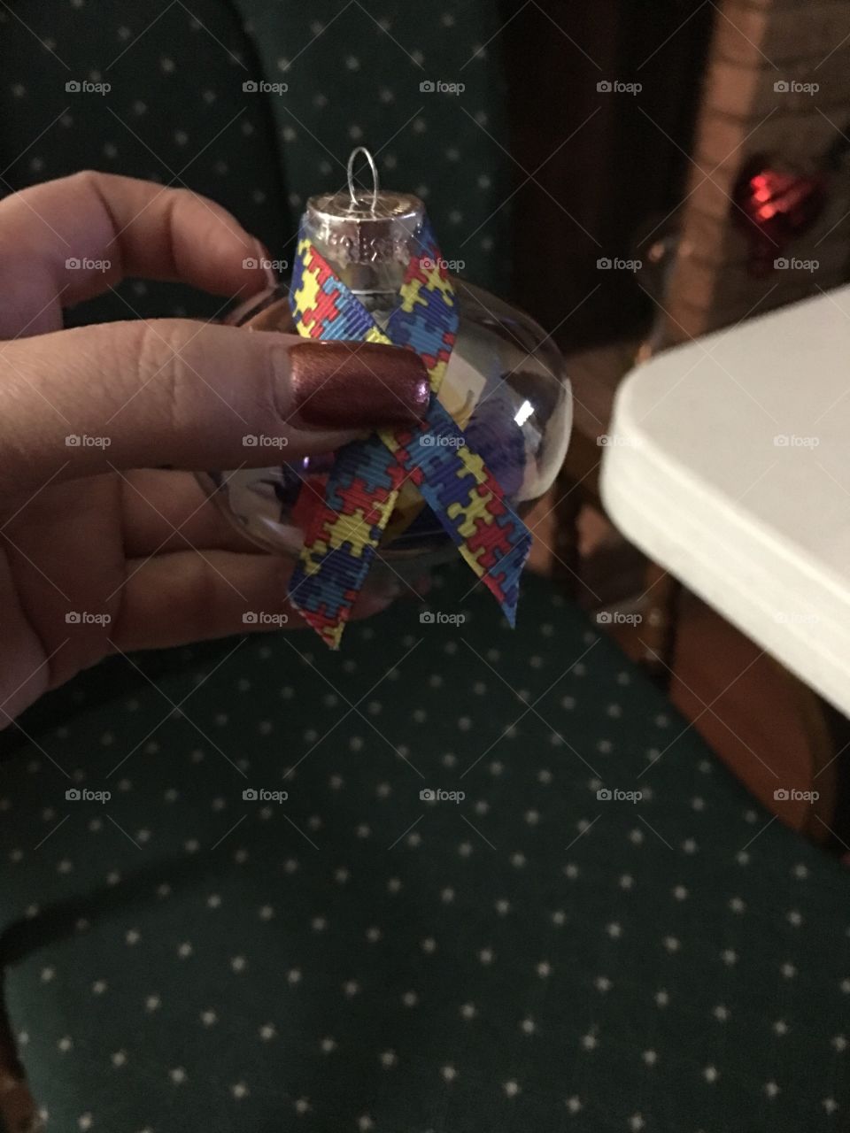 Autism ornament 