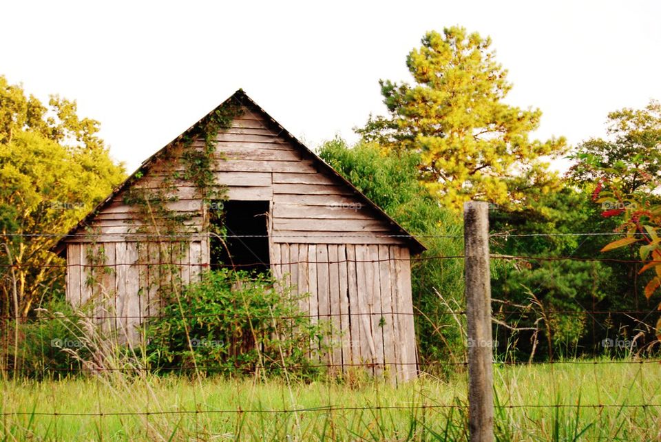 Old country barn