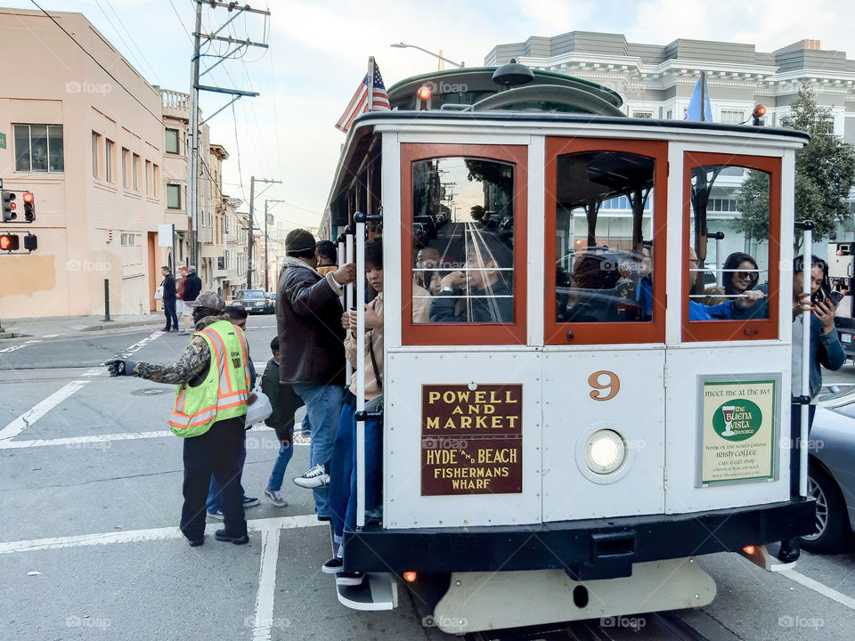 Are you ready... Let go., San Francisco trip. 🚐💙💚❤️