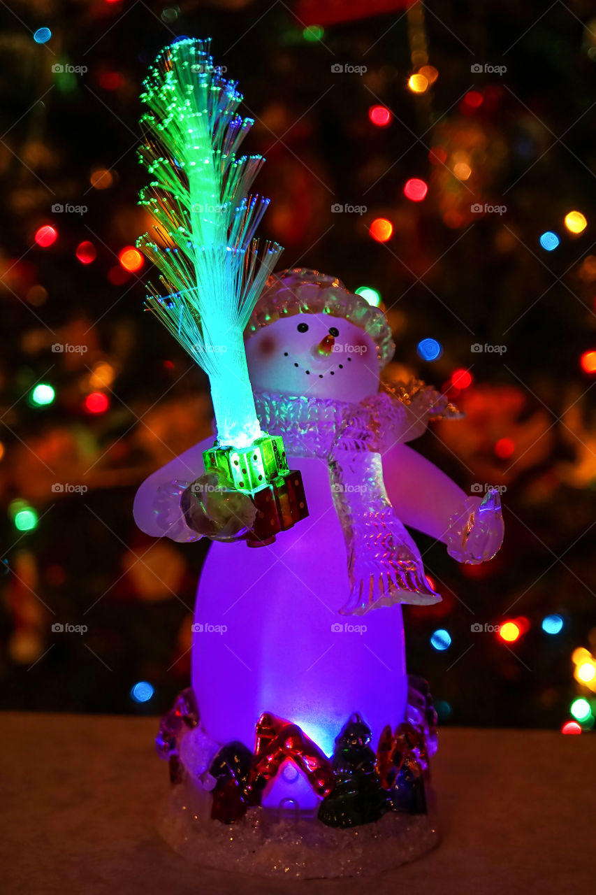 Lighted Christmas Ornaments