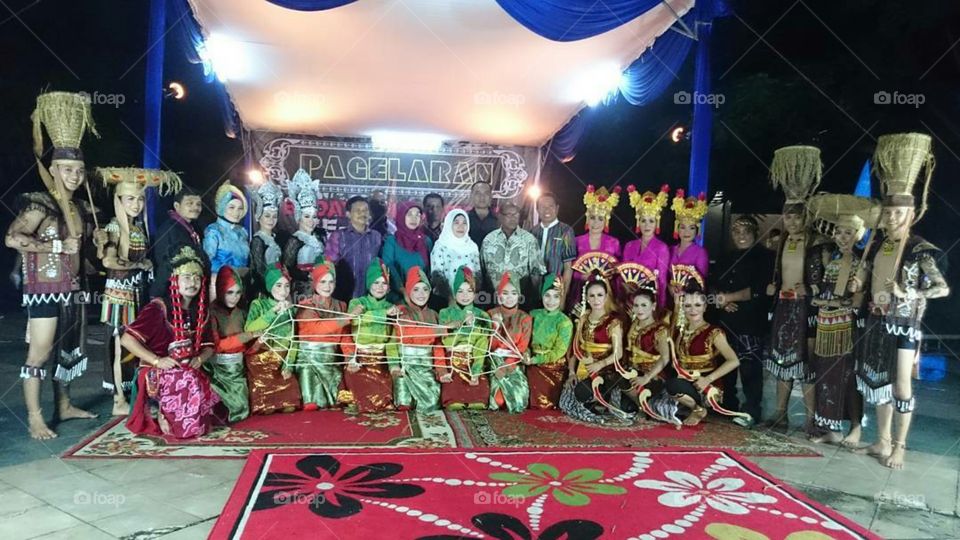 Cultural arts performances se indonesia In Makassar