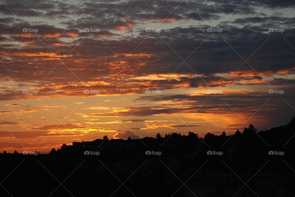 Provence's sunset