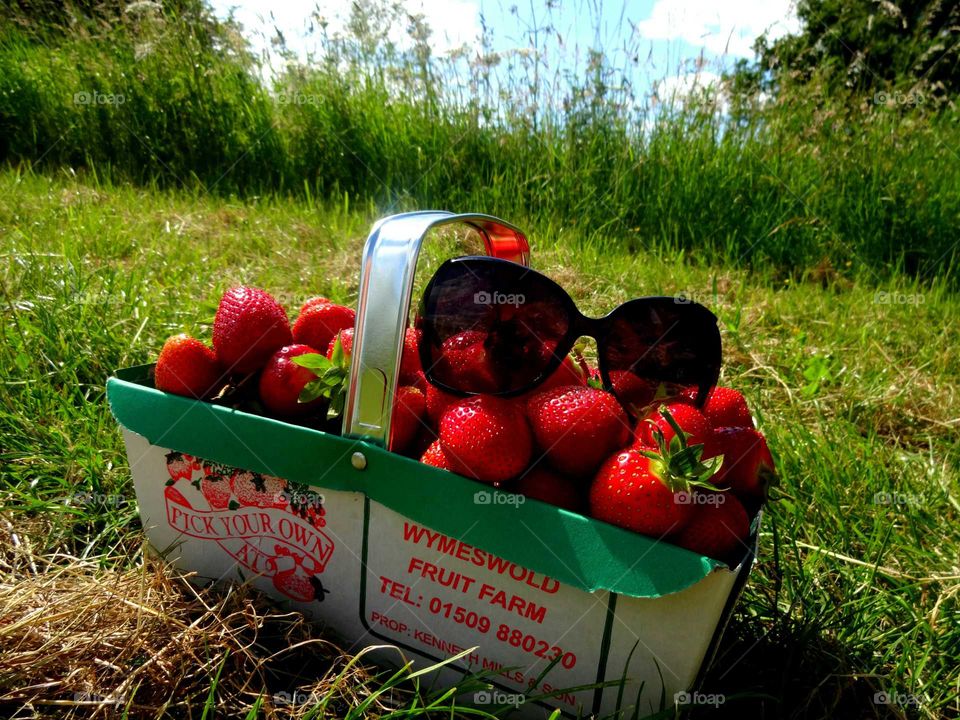 summertime. strawberries funtime