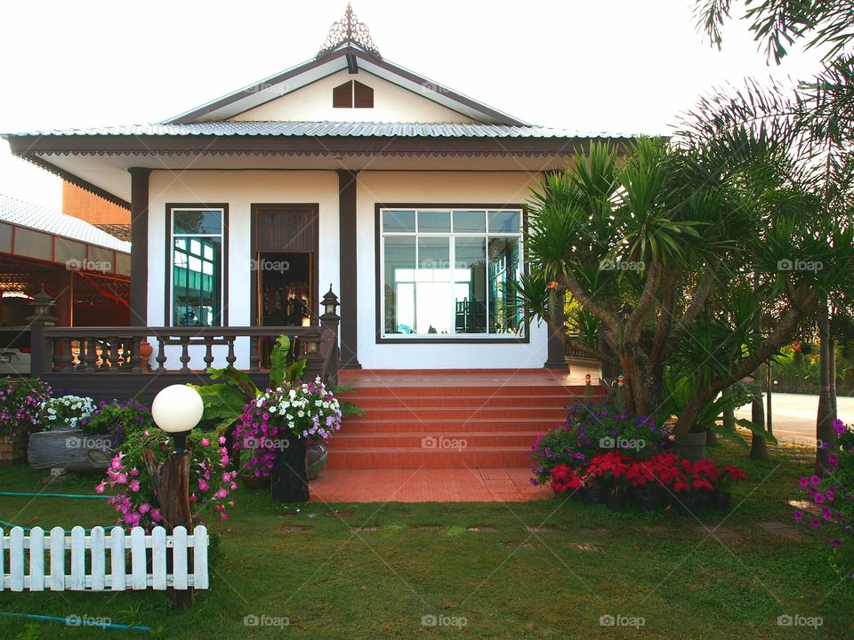 Small house with garden