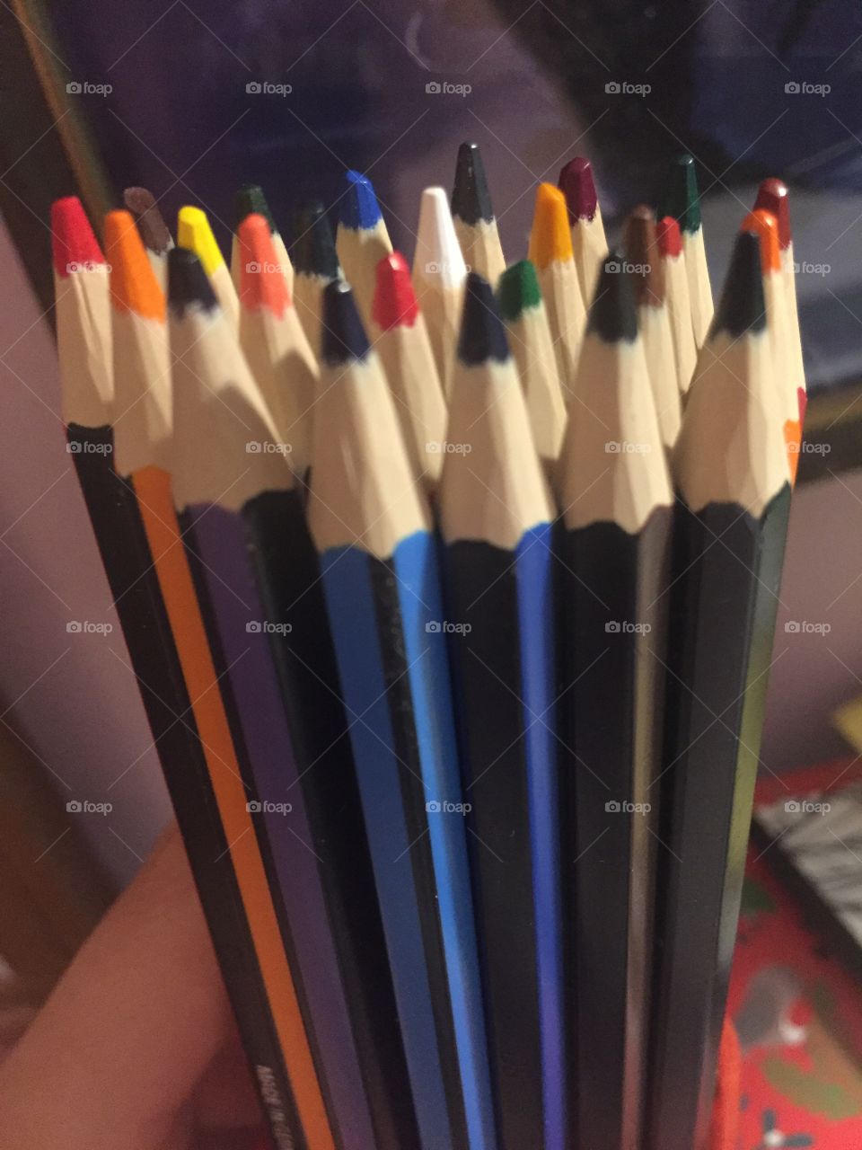 Colored pencils 